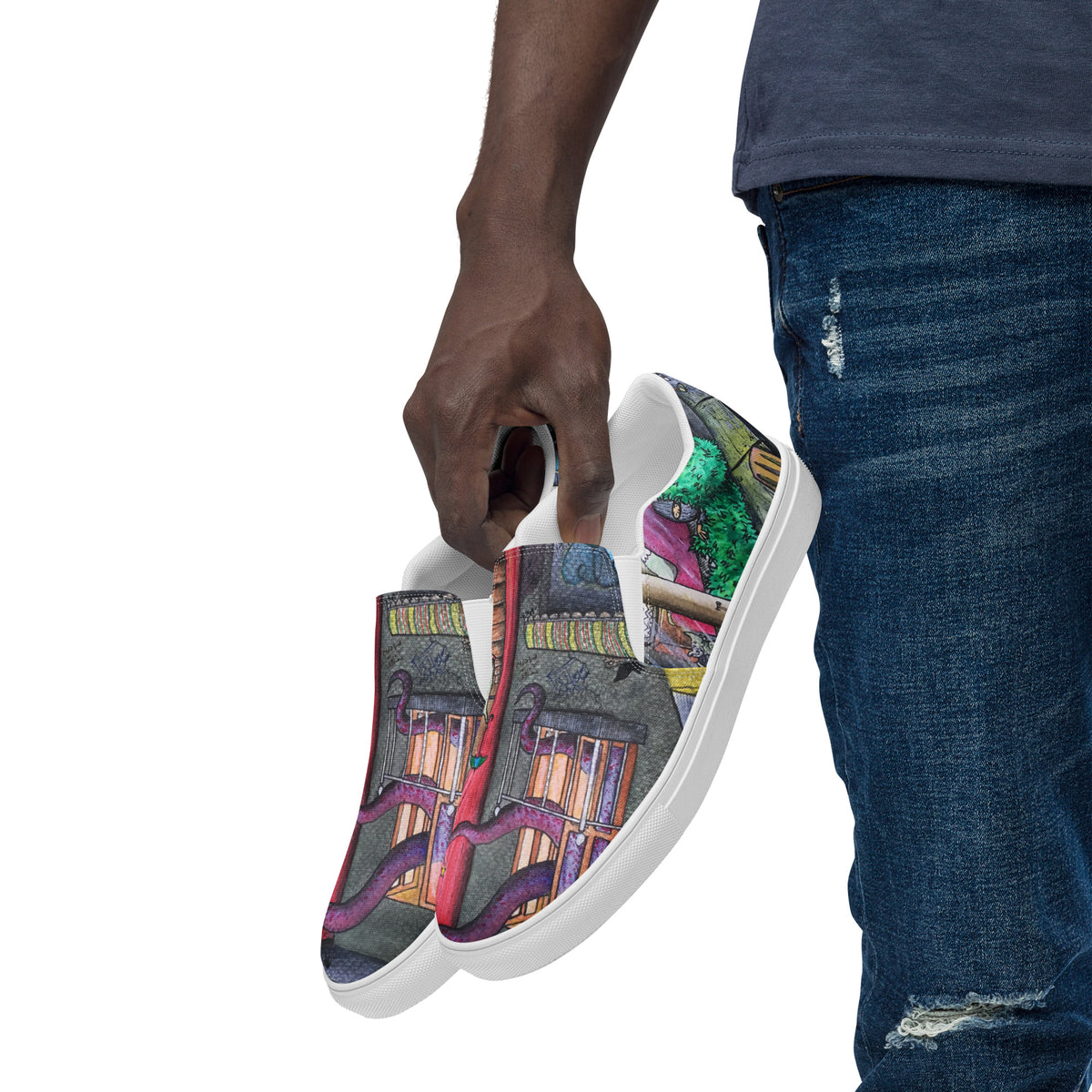 The movie canvas shoes