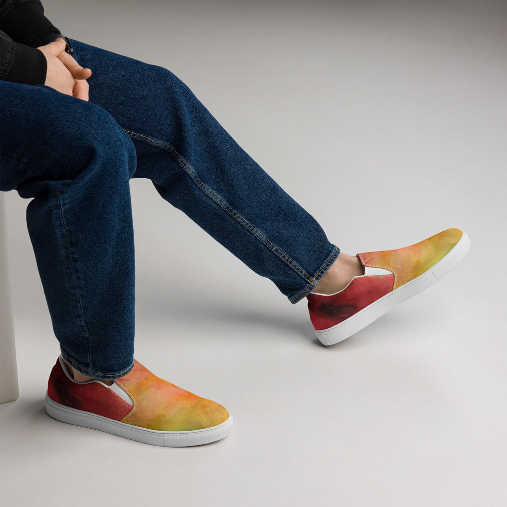 Ink soul canvas shoes