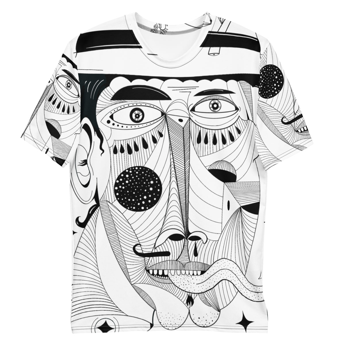 Poleras con arte, Poleras con diseños Chile Artistas Chilenos Abstracto ilustracion chilena
