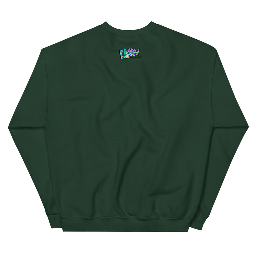 Metal liquid Unisex Sweatshirt