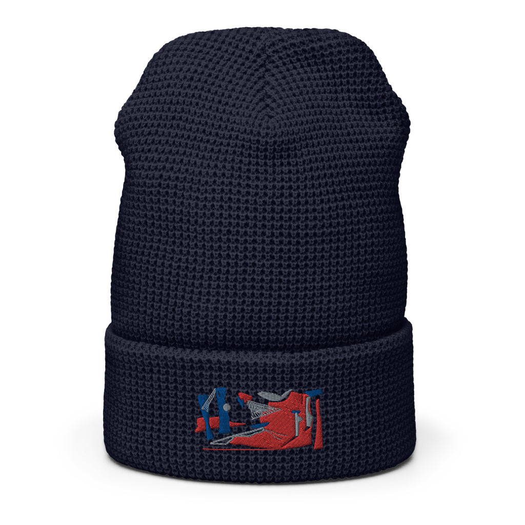 Solid Waffle beanie